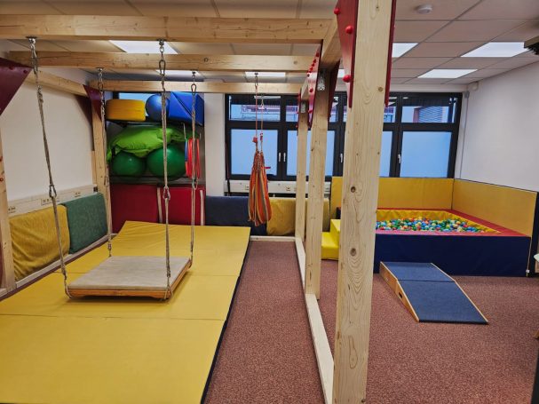 Unser Motorikraum in der Praxis für Ergotherapie Ille in Bad Rappenau