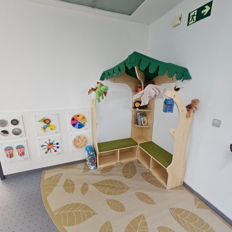 Unser Kinderwartebereich in der Praxis für Ergotherapie in Bad Rappenau