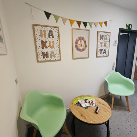 Wartebereich 2 in der Praxis für Ergotherapie Franziska Ille in Bad Rappenau